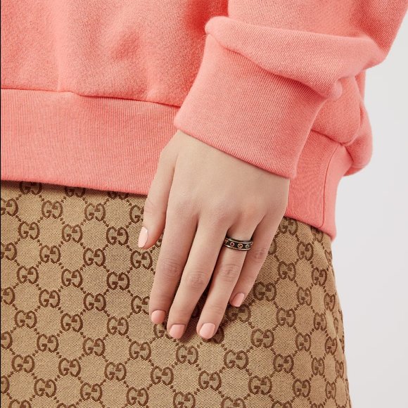 Gucci Icon Ring With Gemstones - Picture 2 of 8